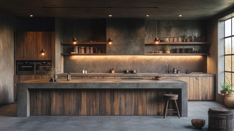 Cement Counter Installation in Santa Rosa, CA